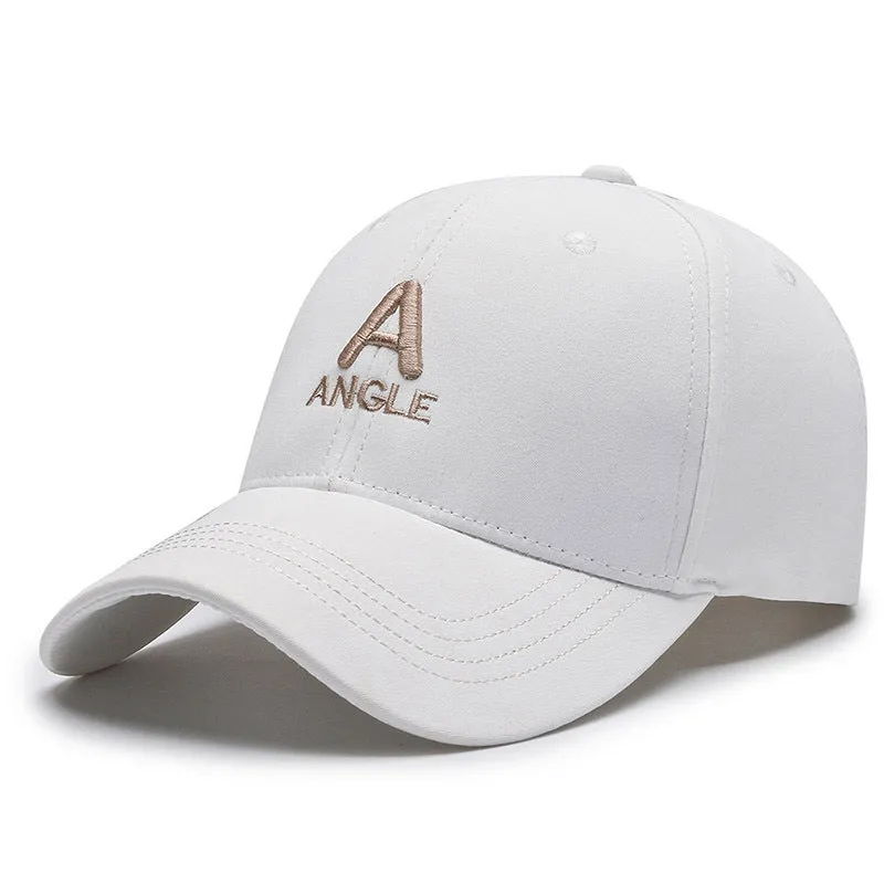 Men's Outdoor Casual Peaked Cap Letters Embroidery Sun Protection