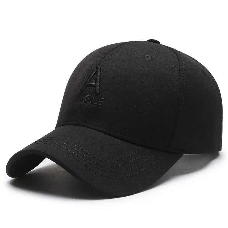 Men's Outdoor Casual Peaked Cap Letters Embroidery Sun Protection