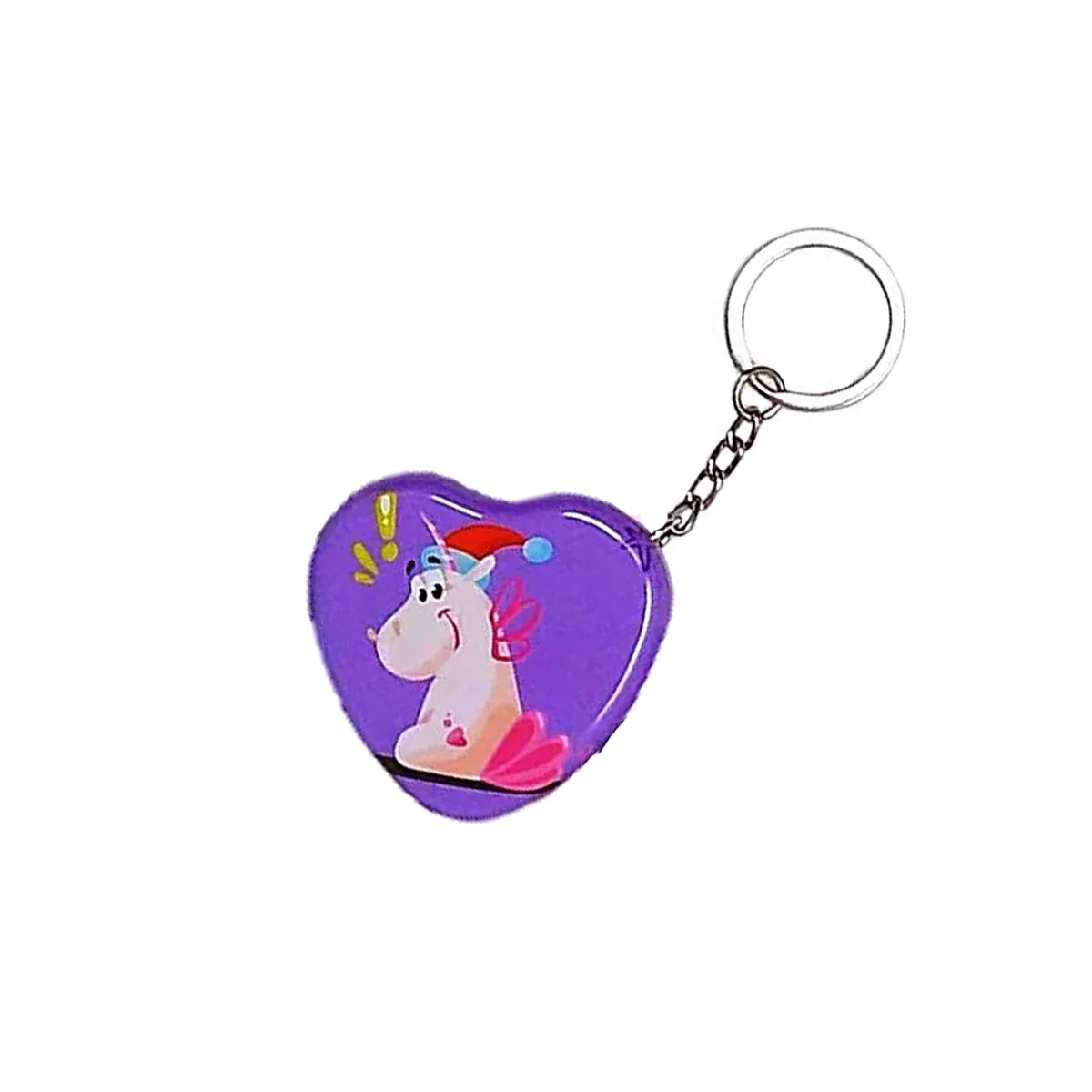 Mini Tin Box with Keychain - Unicorn
