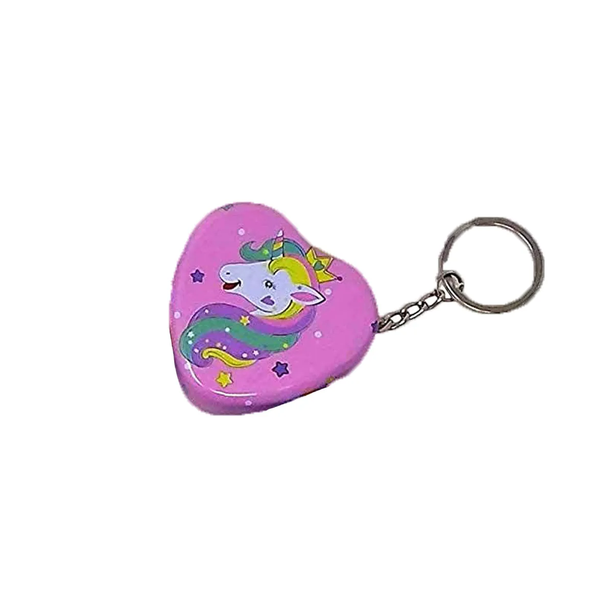 Mini Tin Box with Keychain - Unicorn