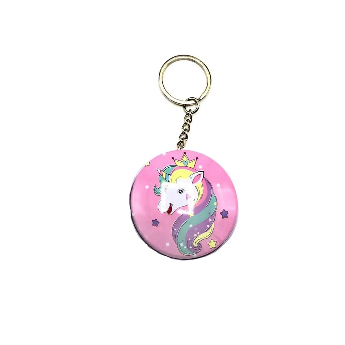 Mini Tin Box with Keychain - Unicorn