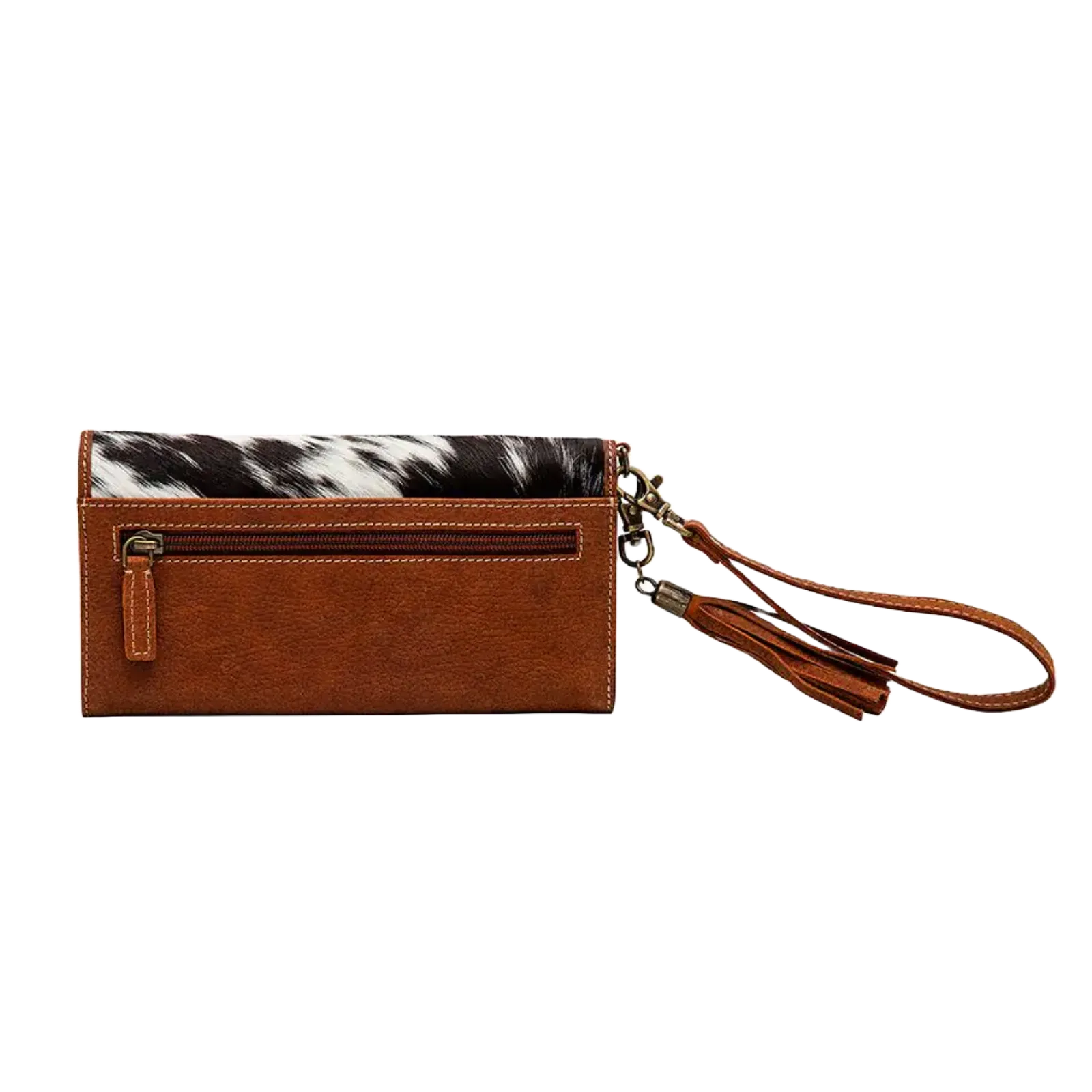 Myra Bag Ladies Article Brown Wristlet Wallet S-6562