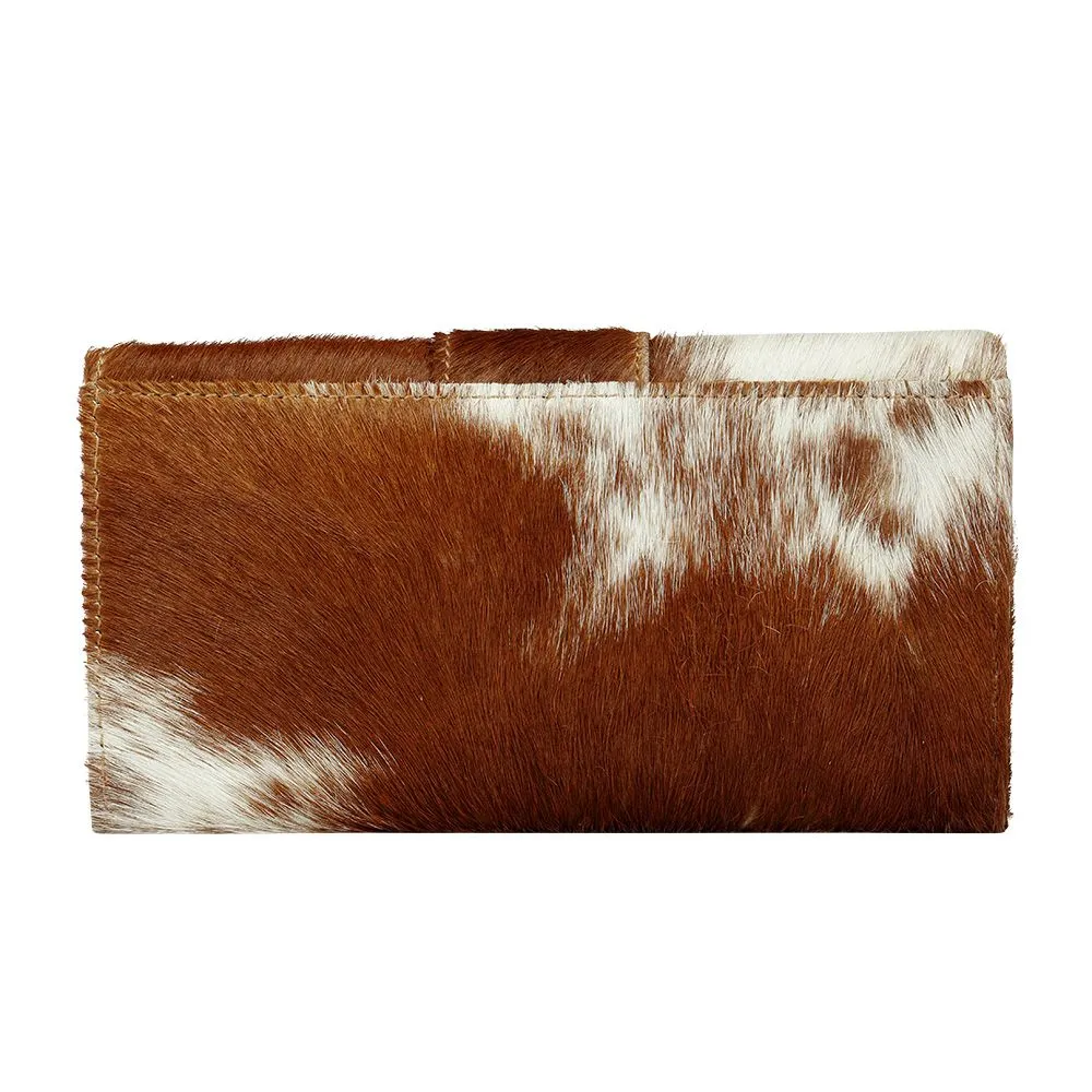 Myra Bag Ladies Crocheted Cowhide Wallet S-3124