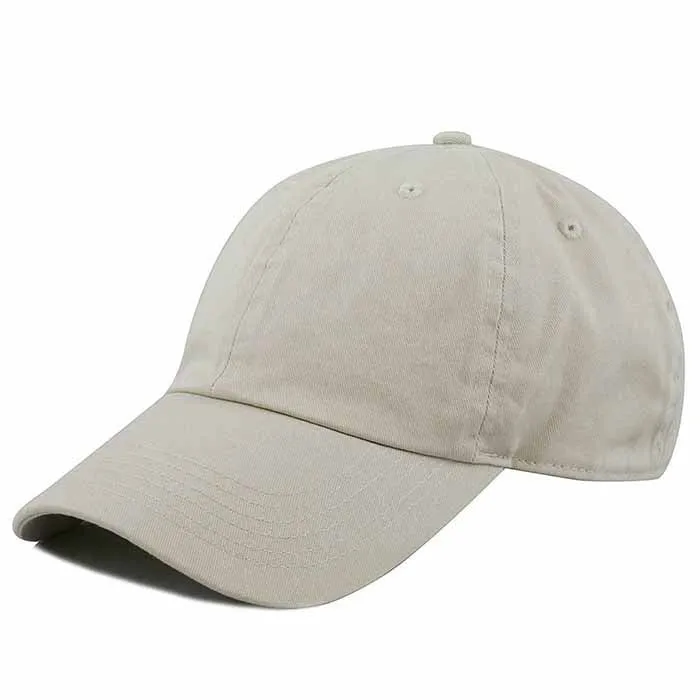 Newhattan 100% Cotton SHAPED Baseball Caps 1710