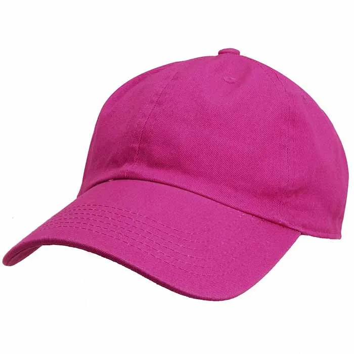 Newhattan 100% Cotton SHAPED Baseball Caps 1710