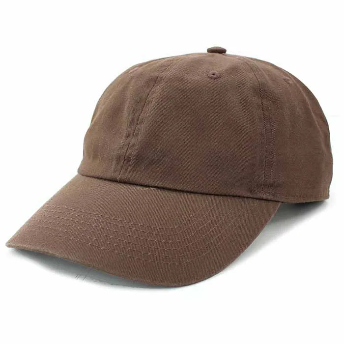Newhattan 100% Cotton SHAPED Baseball Caps 1710