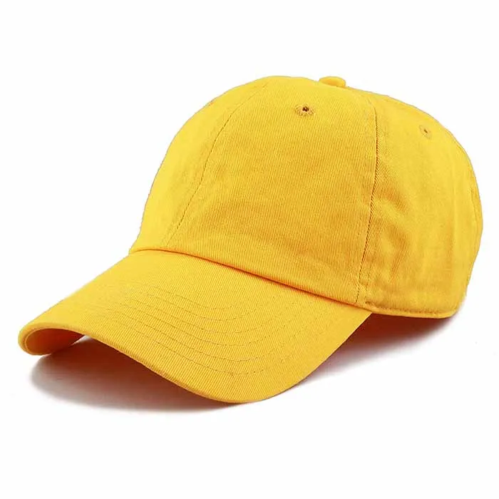 Newhattan 100% Cotton SHAPED Baseball Caps 1710