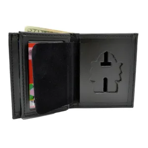 Perfect Fit Leather Wallet - Canada Corrections CSC Badge 104