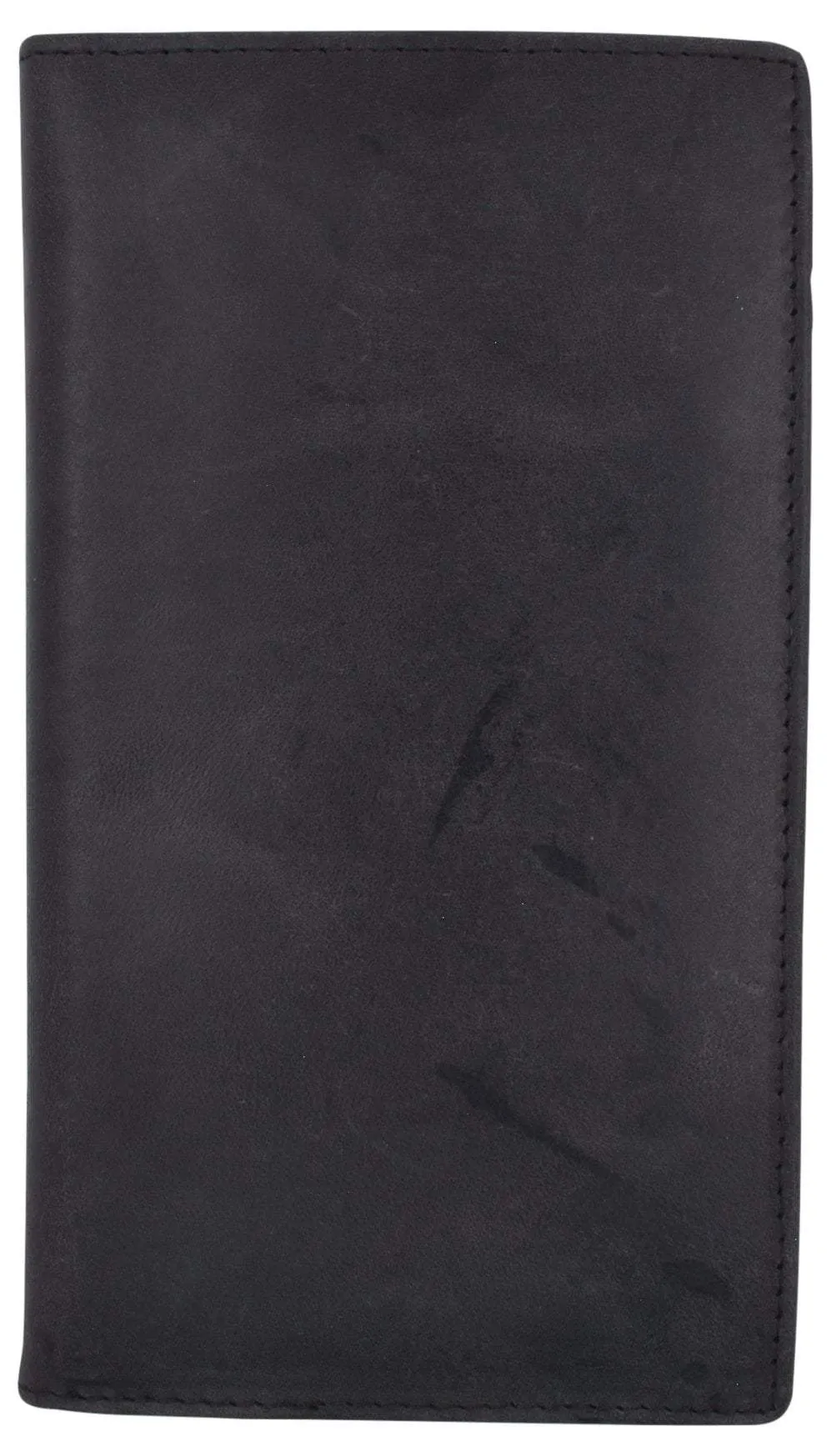 RFID Blocking Bifold Credit Card ID Holder Hunter Leather Wallet for Men & Women