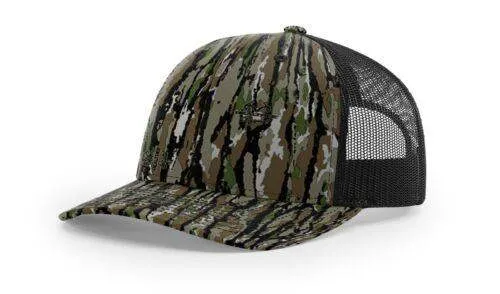 Richardson 112P Camo Trucker Hat Snapback Caps Camo Blaze Orange Realtree Mossy Oak Hats