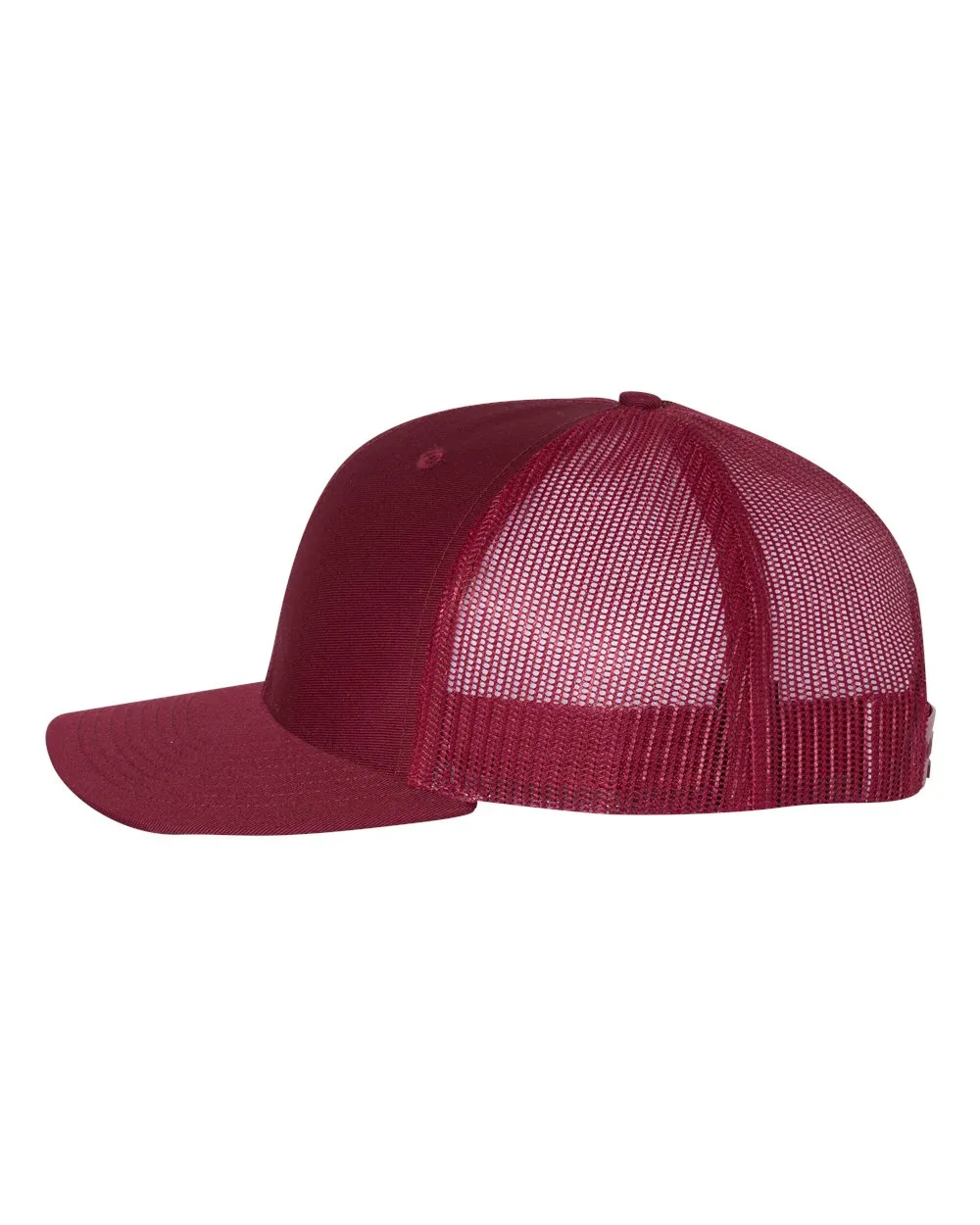 Richardson Custom Snapback Trucker Caps, Cardinal