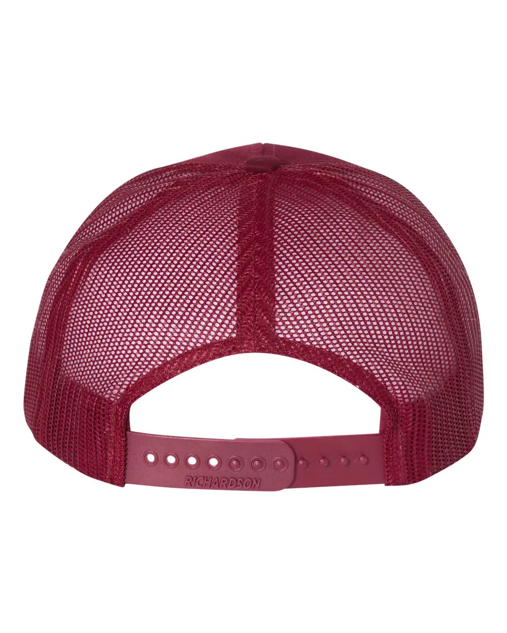 Richardson Custom Snapback Trucker Caps, Cardinal