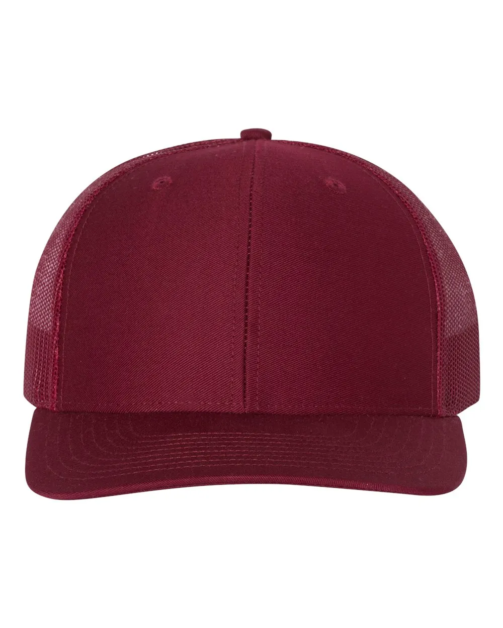 Richardson Custom Snapback Trucker Caps, Cardinal