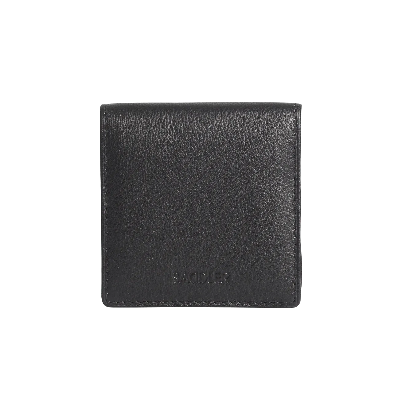SADDLER POPPY Leather Square Mini Tray Purse