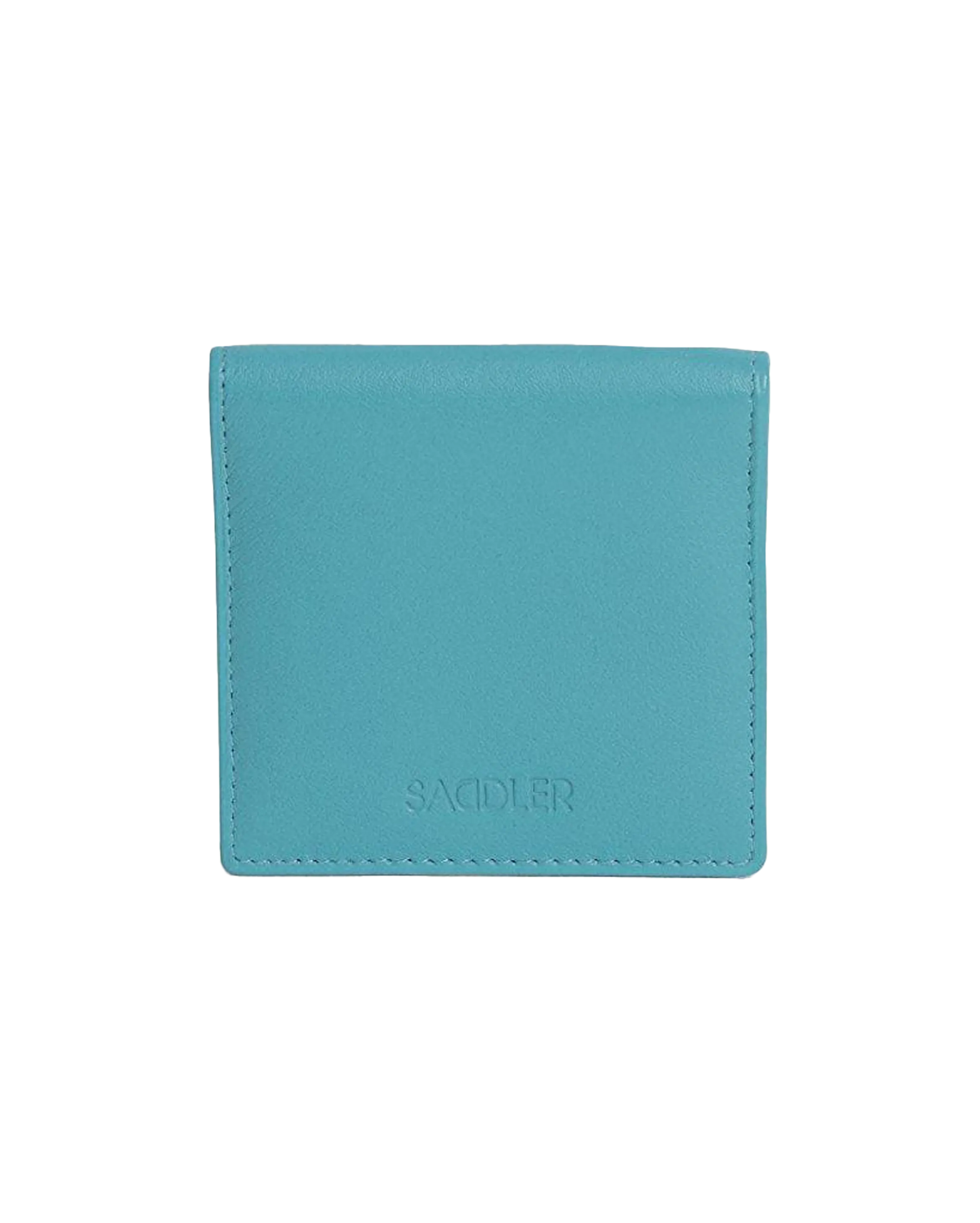 SADDLER POPPY Leather Square Mini Tray Purse