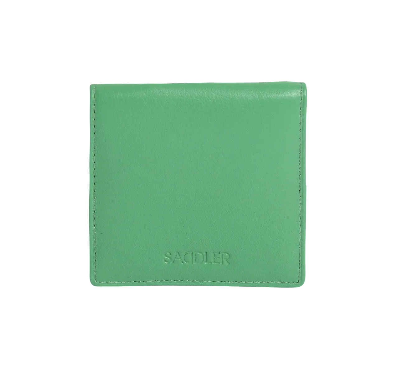 SADDLER POPPY Leather Square Mini Tray Purse