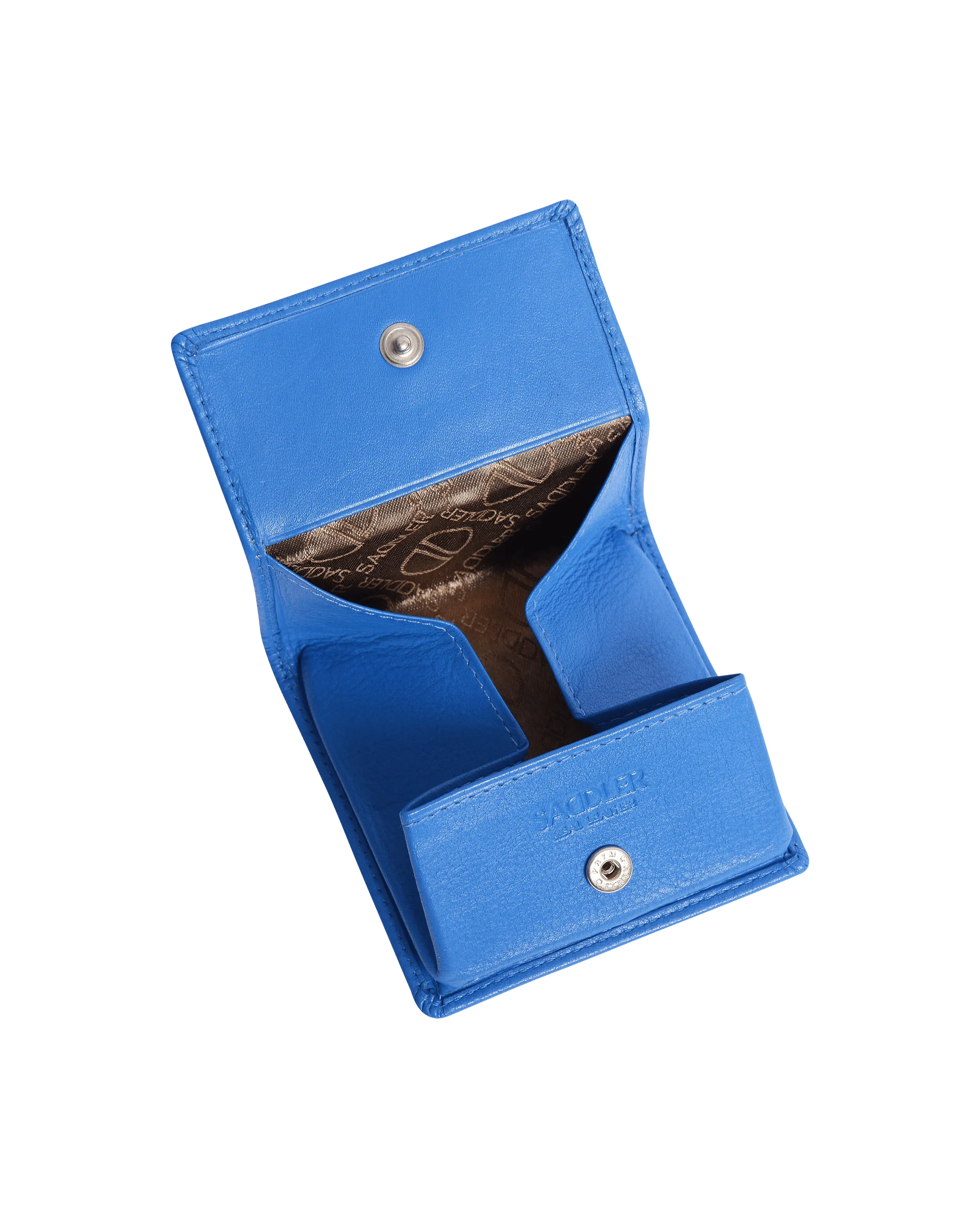 SADDLER POPPY Leather Square Mini Tray Purse