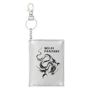 Sci Fi Fantasy Dragon Wallet Silver