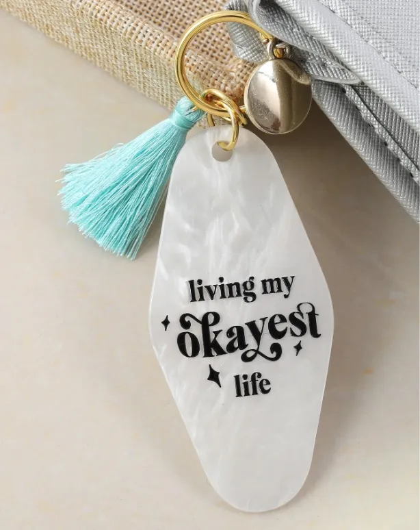 Slogan Keychains