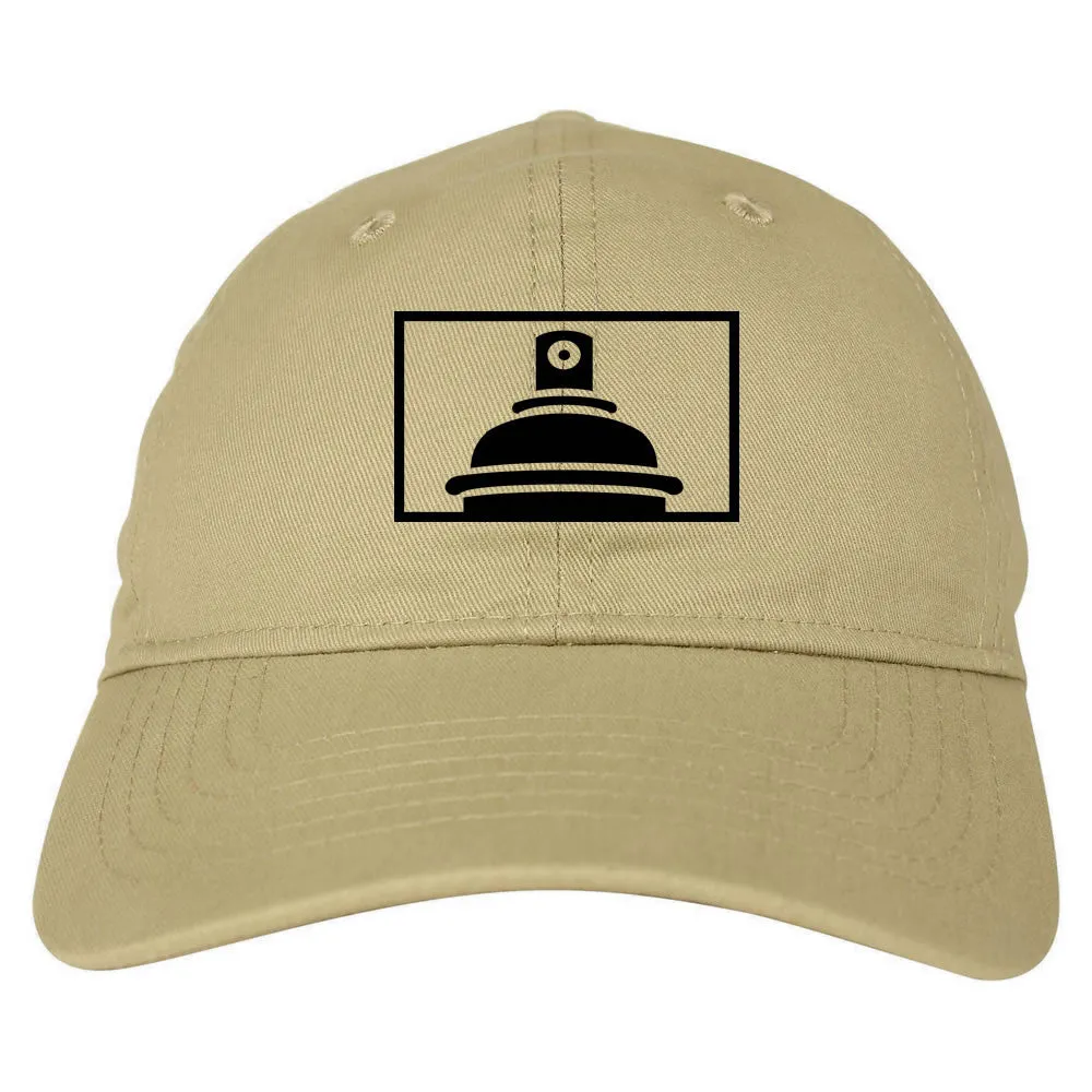 Spraycan Rectangle Logo Graffiti Dad Hat Cap