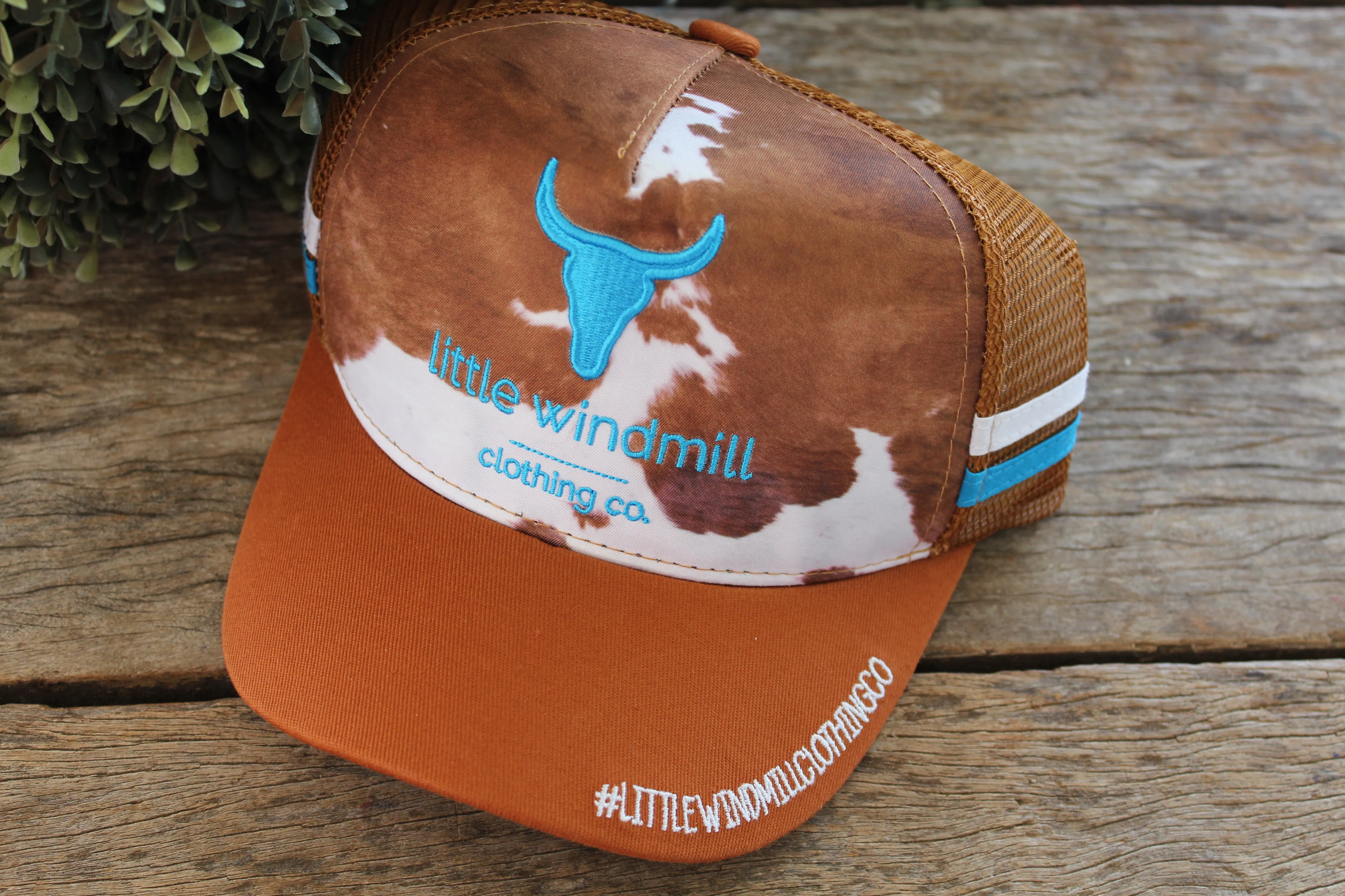 Toddlers / Youth / Adults Cow Print Caps
