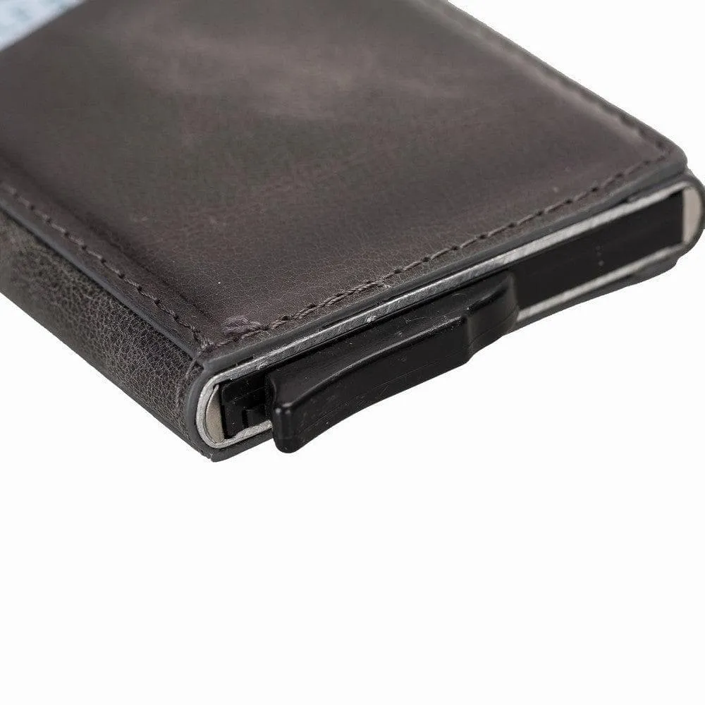 Torres Leather Mechanical Card Holder