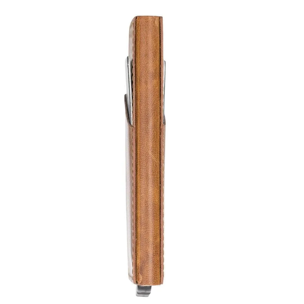 Torres Leather Mechanical Card Holder