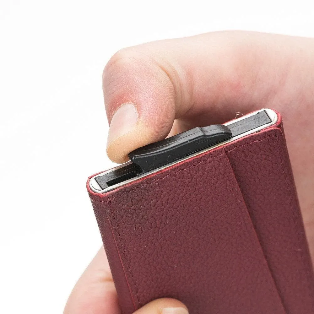 Torres Leather Mechanical Card Holder