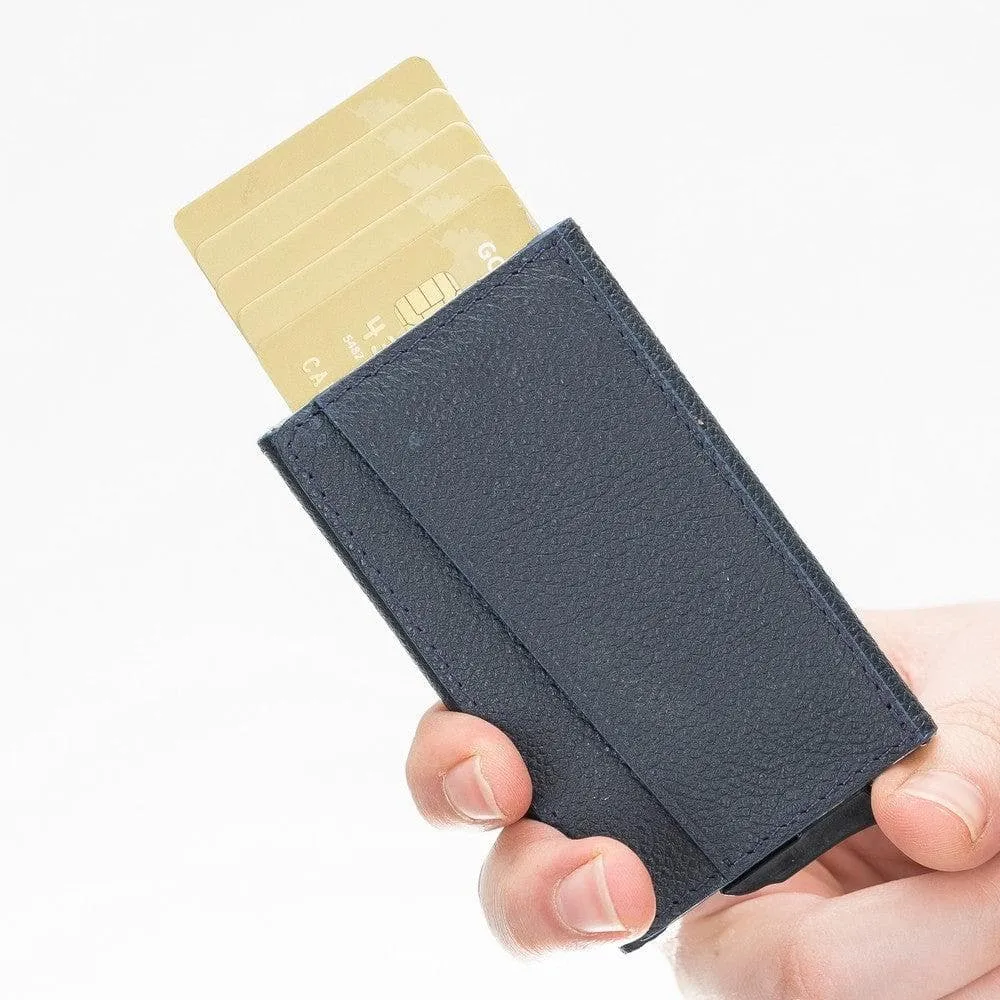 Torres Leather Mechanical Card Holder