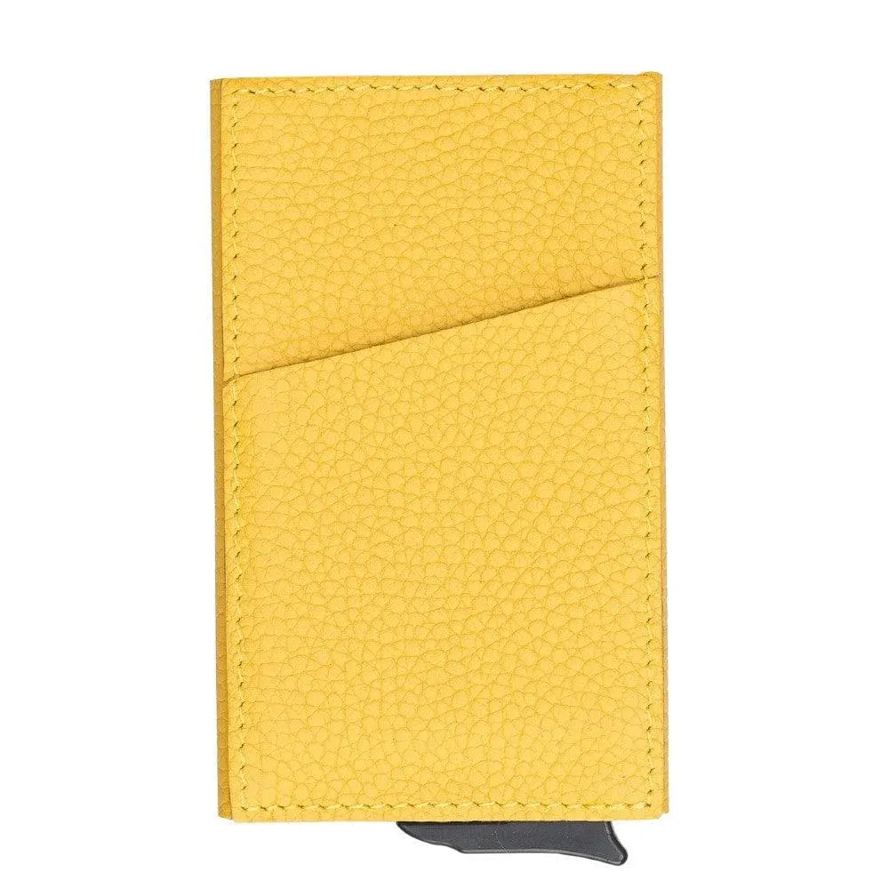 Torres Leather Mechanical Card Holder