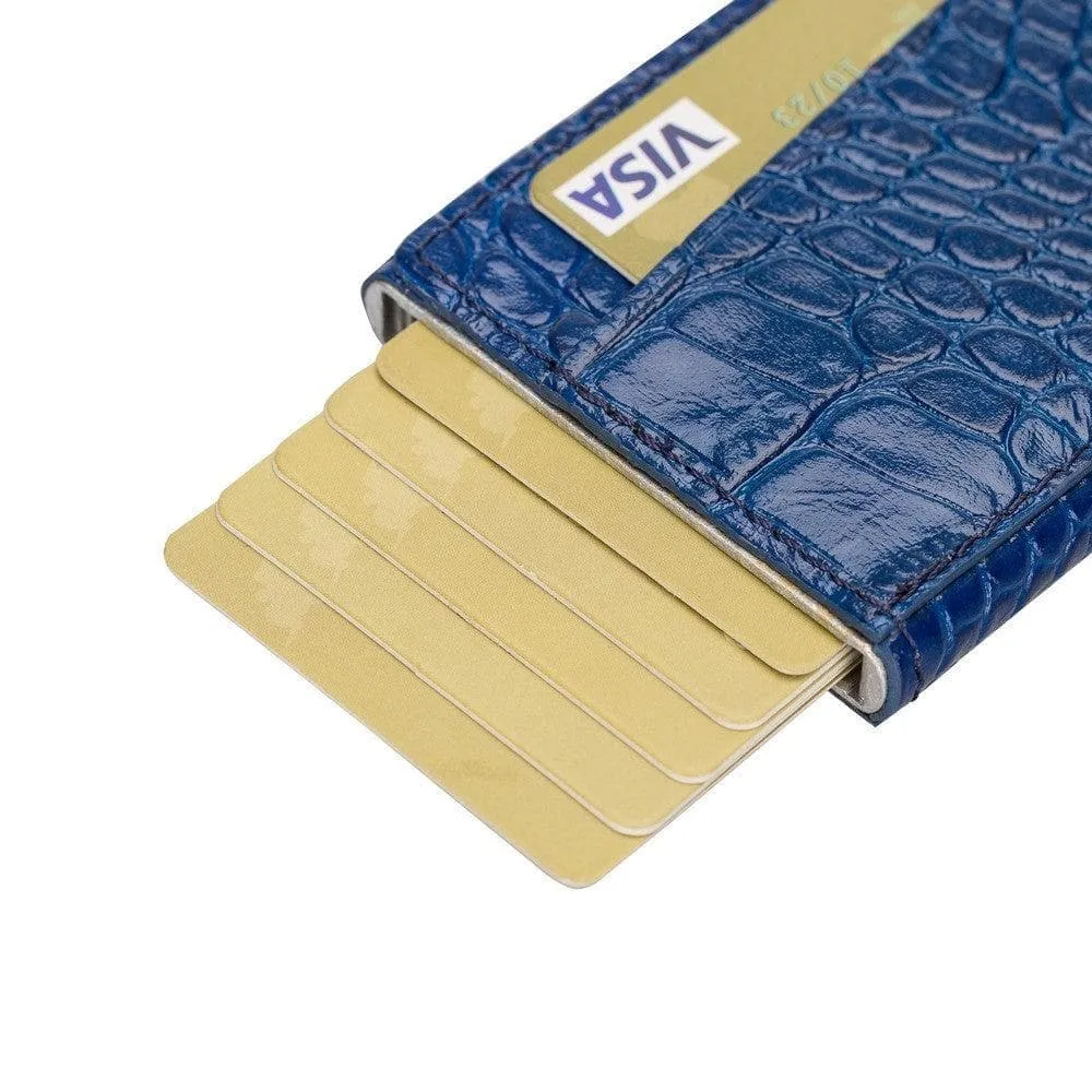 Torres Leather Mechanical Card Holder