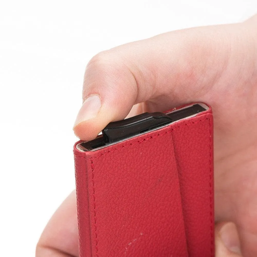 Torres Leather Mechanical Card Holder