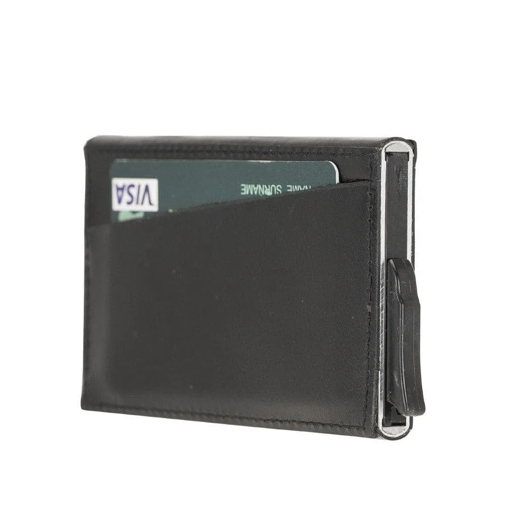 Torres Leather Mechanical Card Holder