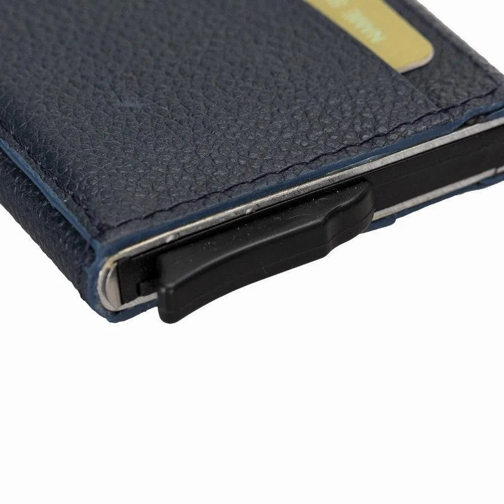 Torres Leather Mechanical Card Holder