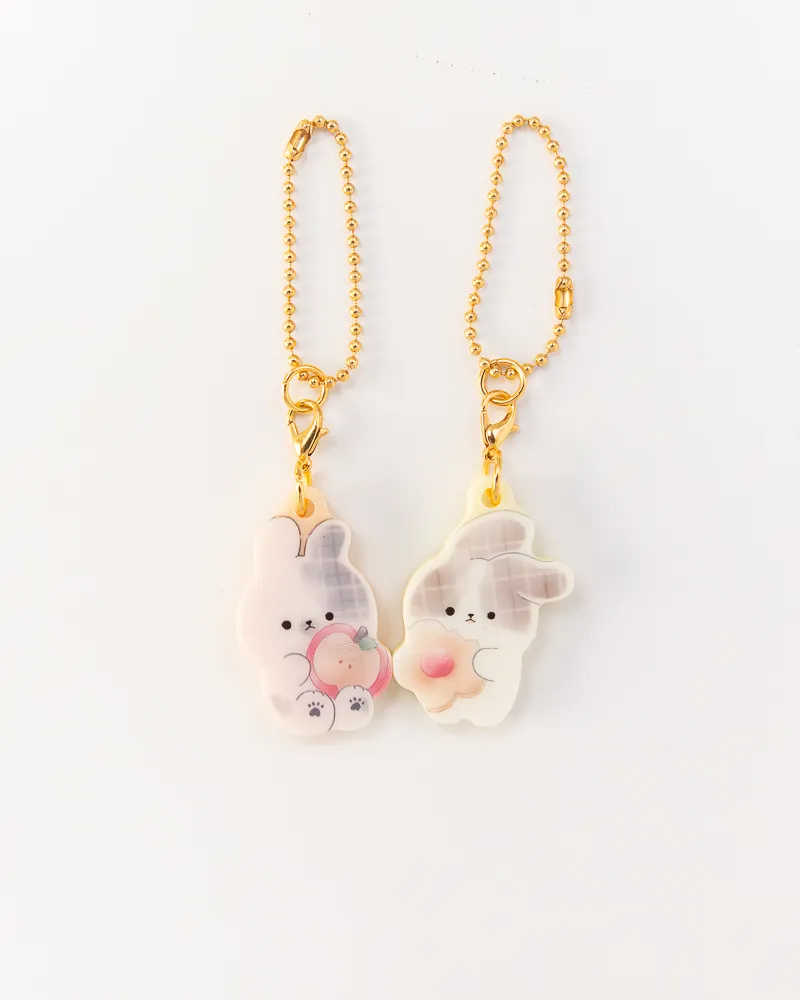 Two-in-One Friendship Keychains