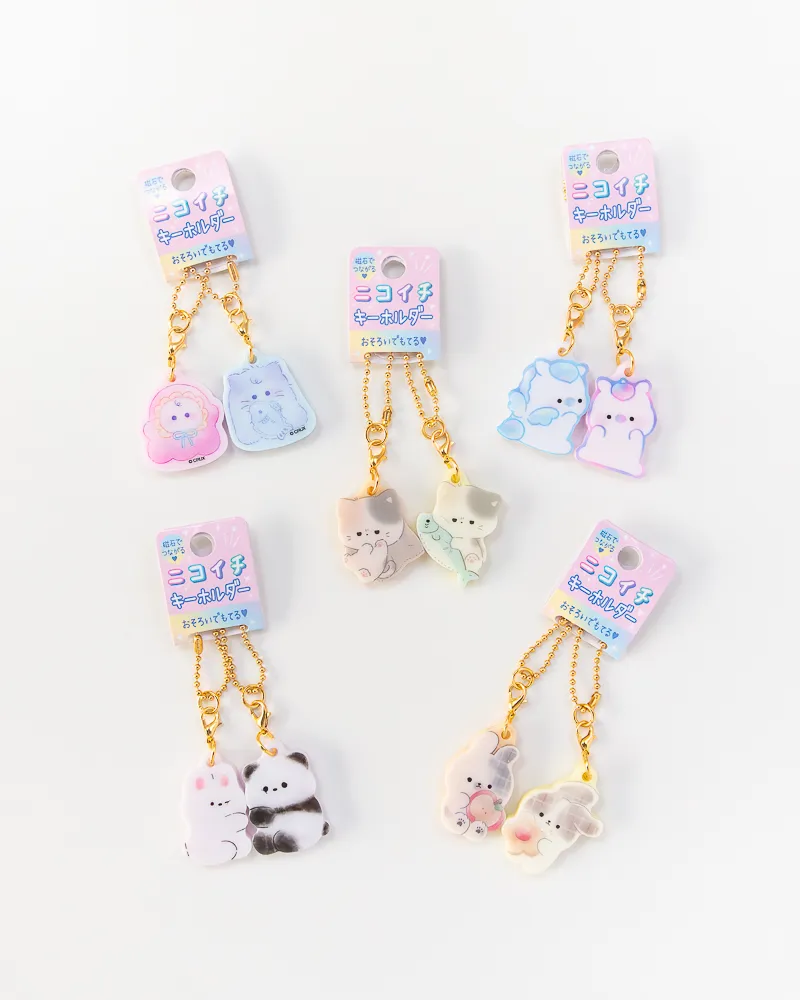 Two-in-One Friendship Keychains