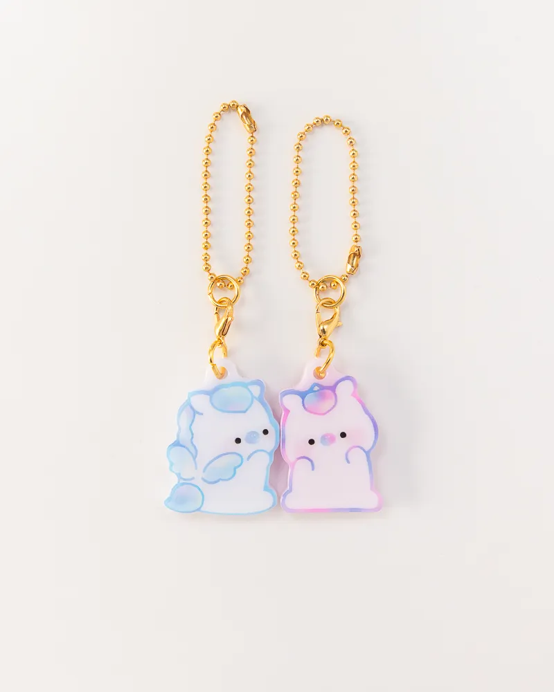 Two-in-One Friendship Keychains