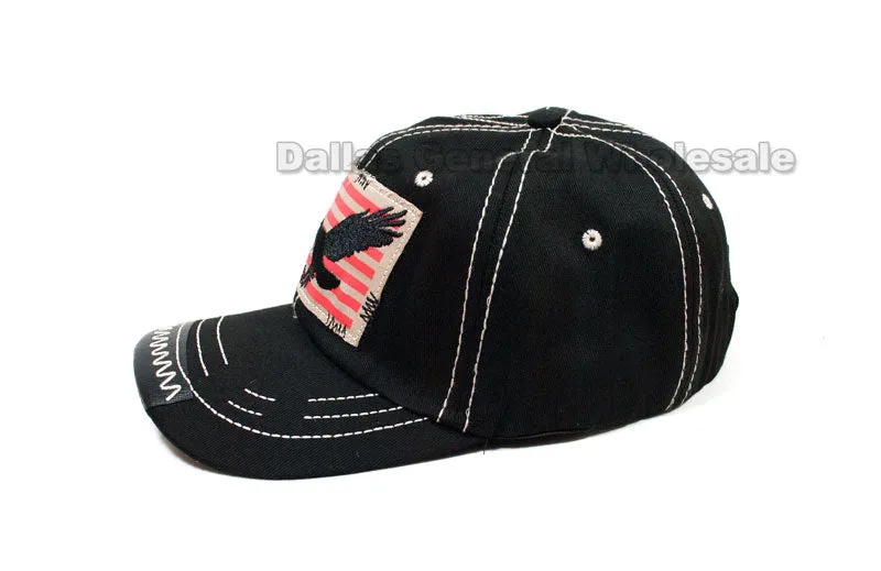USA Flag Eagle Trucker Caps Wholesale