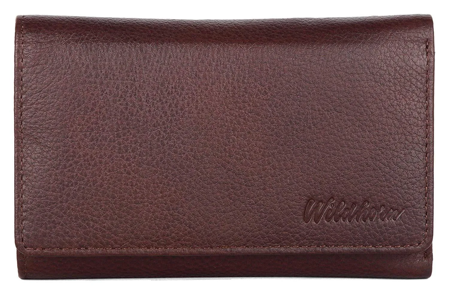 WildHorn®Women's Leather Wallet and Pen Combo Set